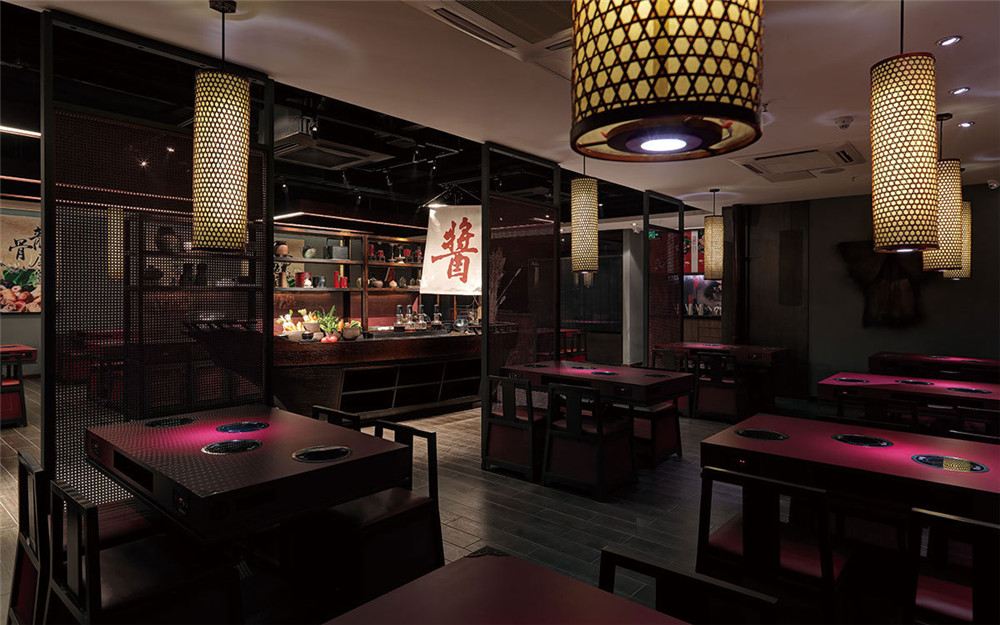 鄭州三國主題火鍋店裝修公司設(shè)計(jì)案例
