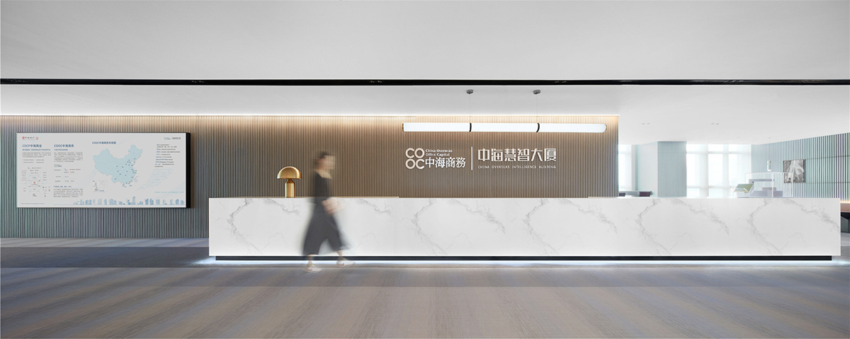 鄭州辦公室設(shè)計公司中?；壑谴髲B招商中心裝修案例(圖6)