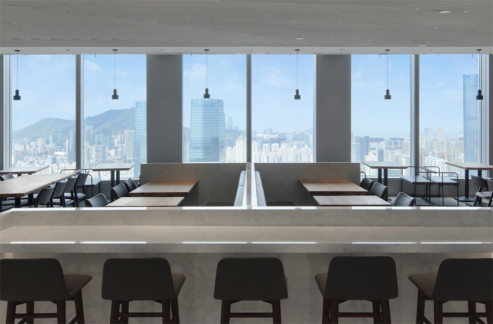 鄭州員工餐廳設計公司OPPO“春筍”餐廳裝修案例(圖7)
