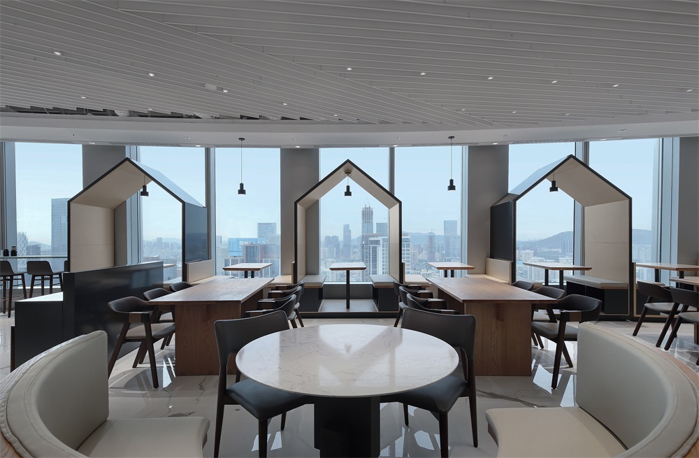 鄭州員工餐廳設計公司OPPO“春筍”餐廳裝修案例(圖11)