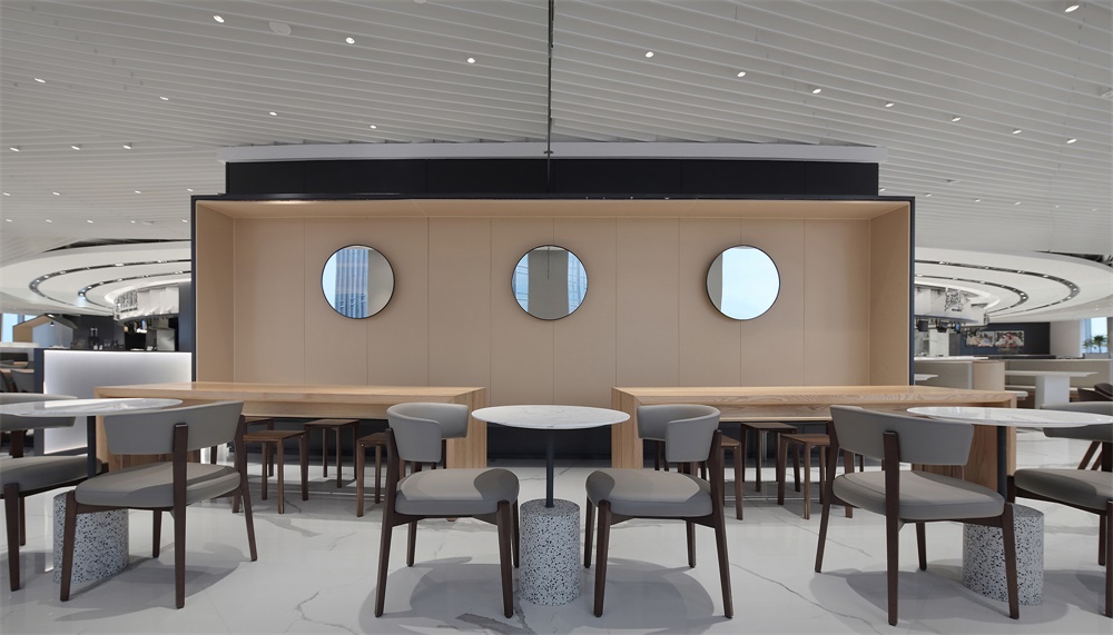 鄭州員工餐廳設計公司OPPO“春筍”餐廳裝修案例(圖13)
