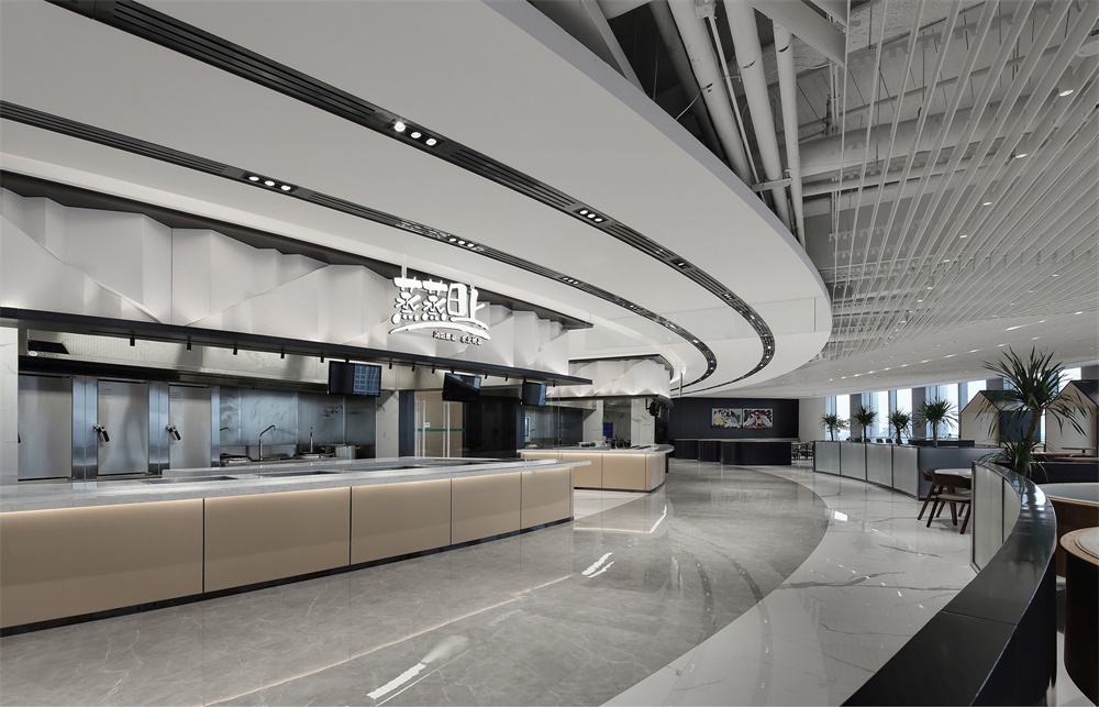 鄭州員工餐廳設計公司OPPO“春筍”餐廳裝修案例(圖16)