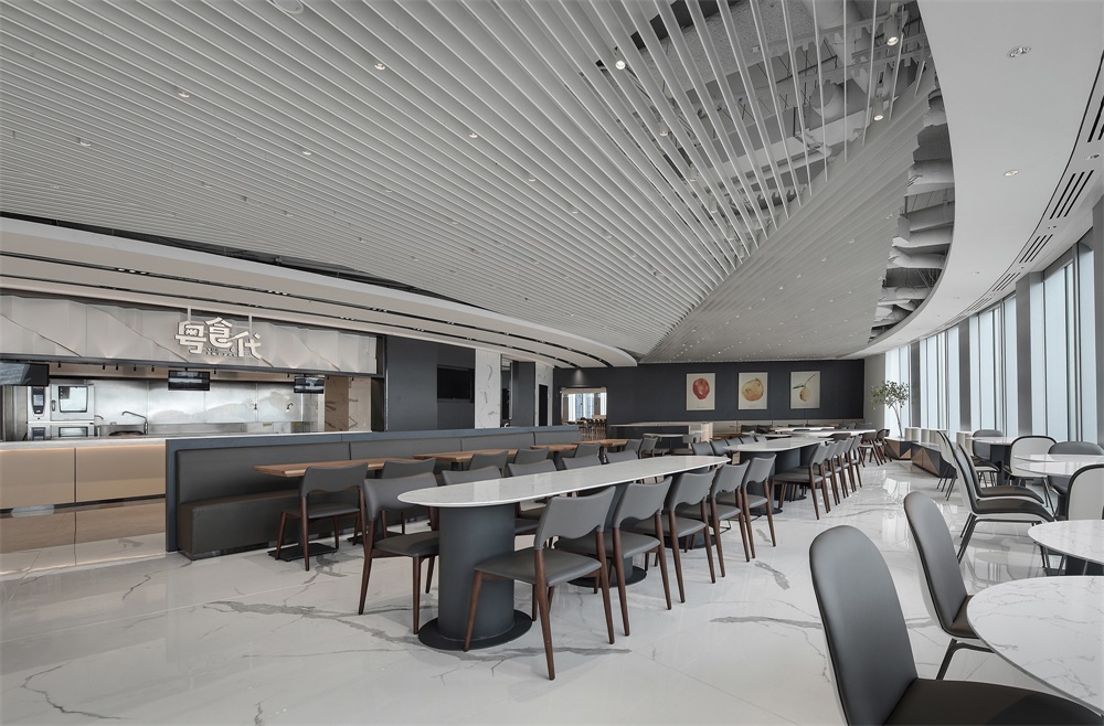 鄭州員工餐廳設計公司OPPO“春筍”餐廳裝修案例(圖17)
