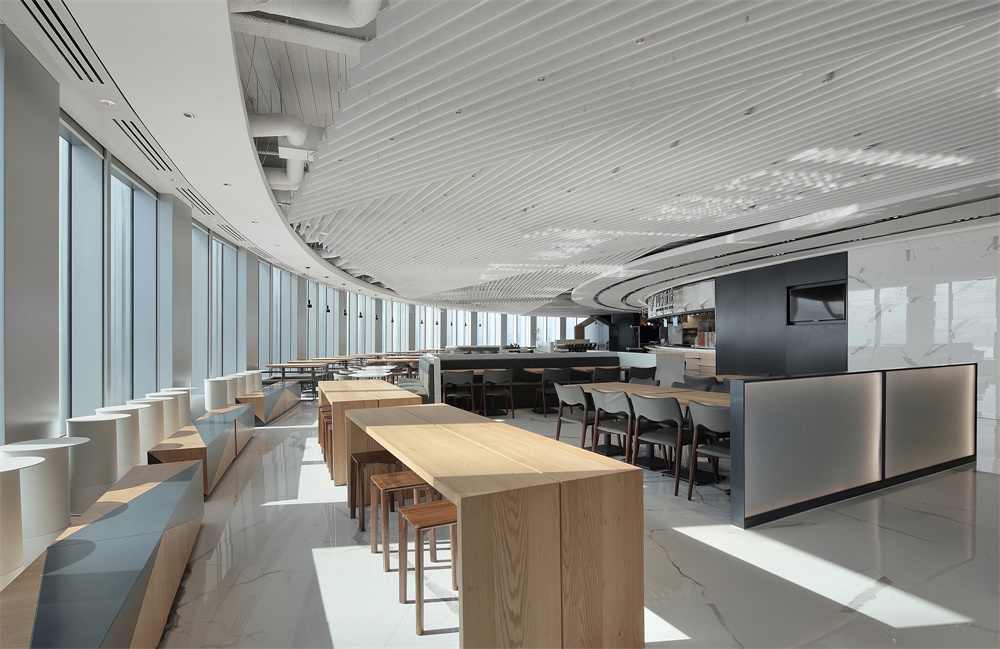 鄭州員工餐廳設計公司OPPO“春筍”餐廳裝修案例(圖18)