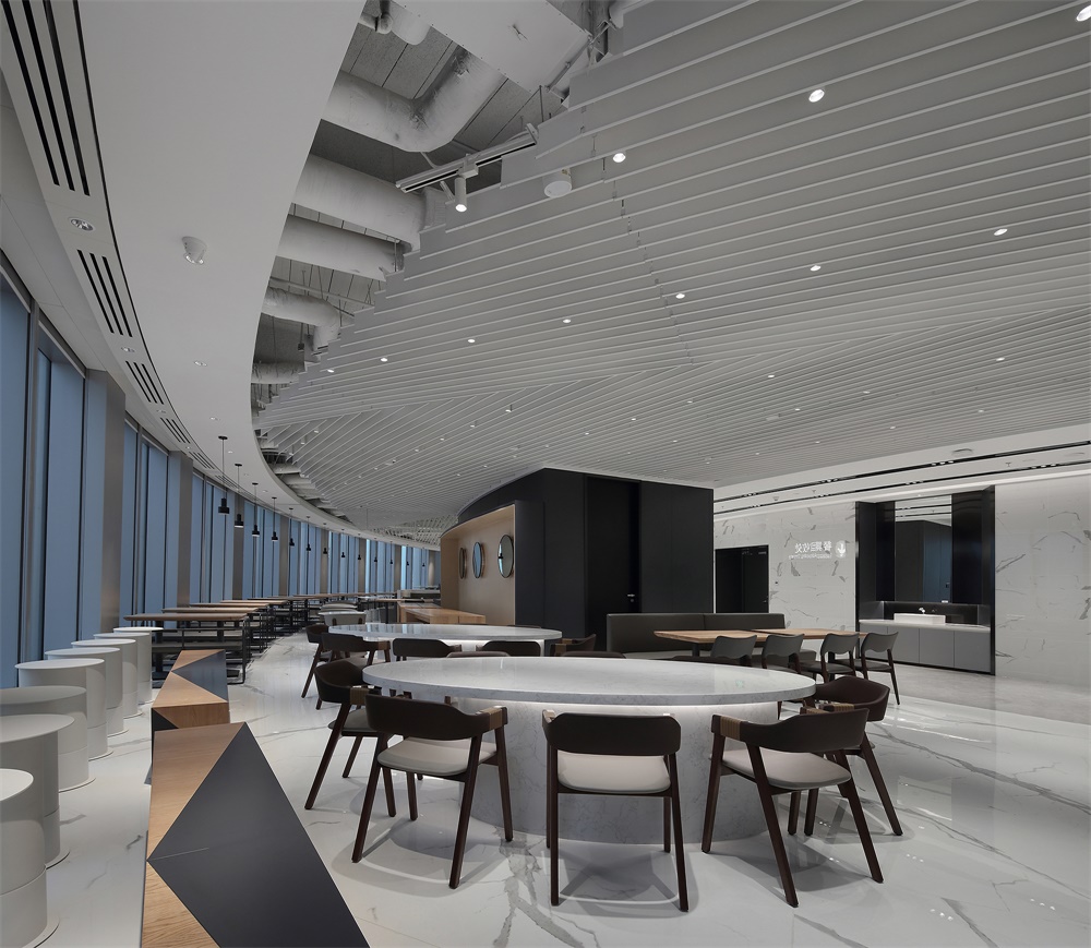 鄭州員工餐廳設計公司OPPO“春筍”餐廳裝修案例(圖25)