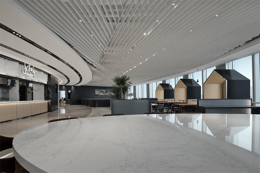 鄭州員工餐廳設計公司OPPO“春筍”餐廳裝修案例(圖26)