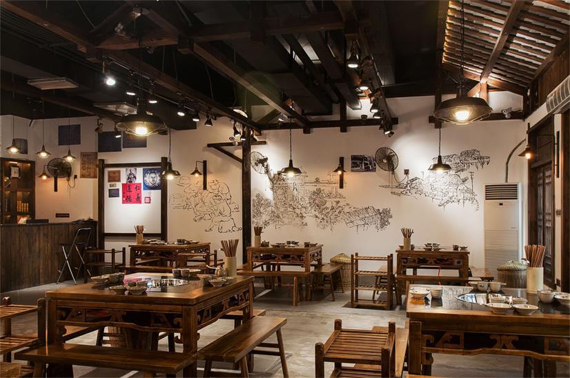 鄭州傳統(tǒng)火鍋店設計